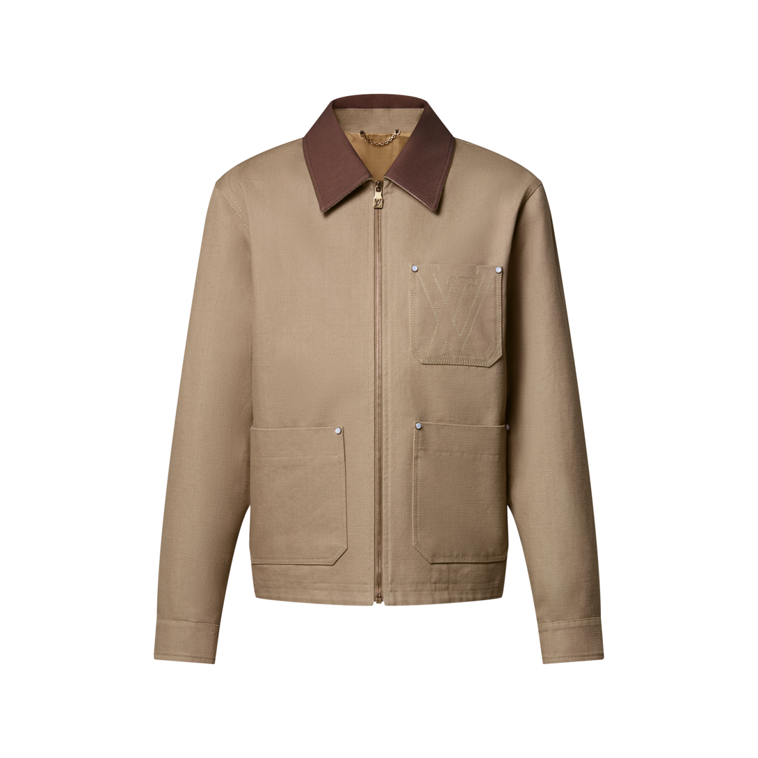 Workwear Cotton Canvas Blouson - Men - Ready-to-Wear | LOUIS VUITTON ®